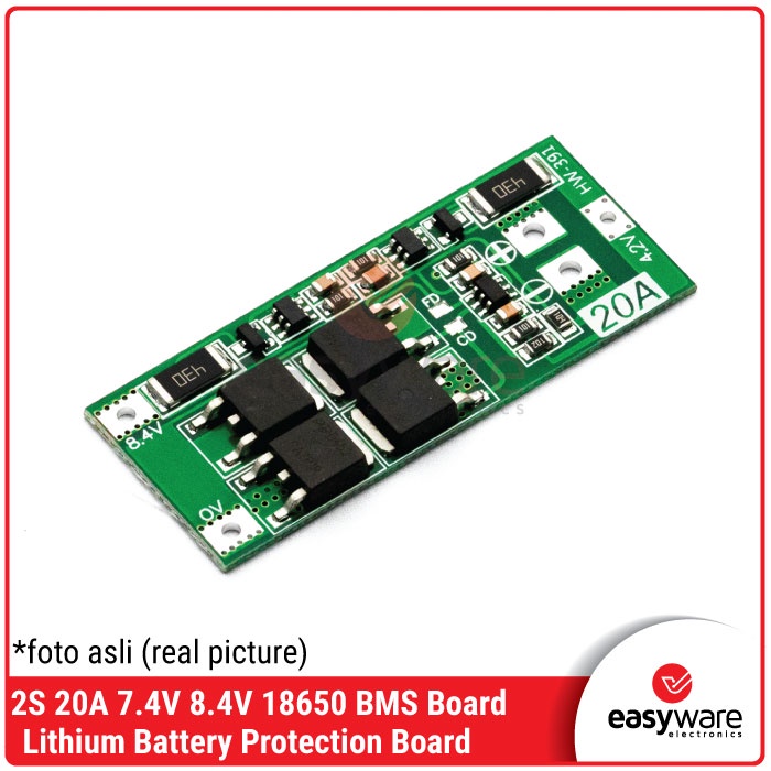 BMS 2S 20A 7.4V 8.4V 18650 Lithium battery protection board