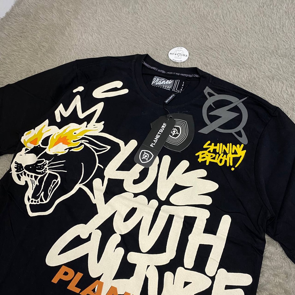 Kaos Cowok Surfing Mirror Like Original Planet / Kaos Distro Kualitas Premium MZ-EE013