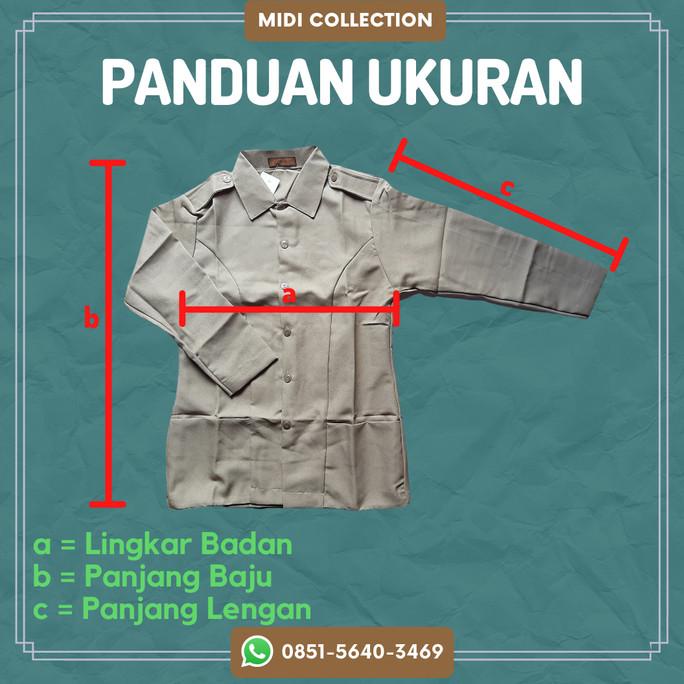 Baju/Seragam Pramuka PEMBINA (khusus Perempuan), Lgn Pjng-Bhn KATRINA