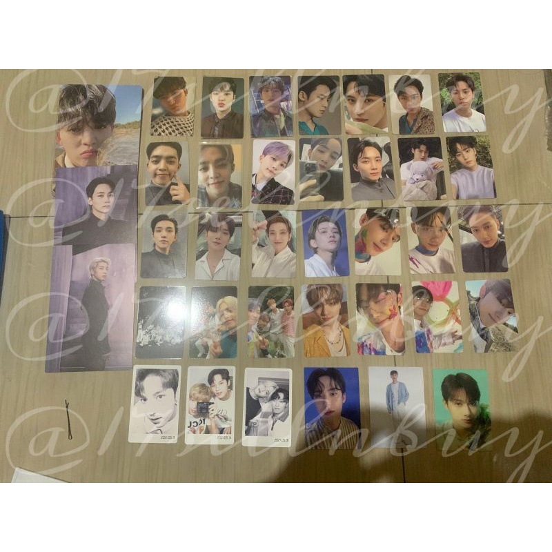 Pc seventeen + carver fts jeonghan + album fts shadow ver