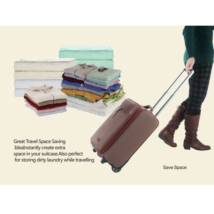 TAILI Vacuum Compression Bags Clothes 1 PCS - TR028 - Transparent