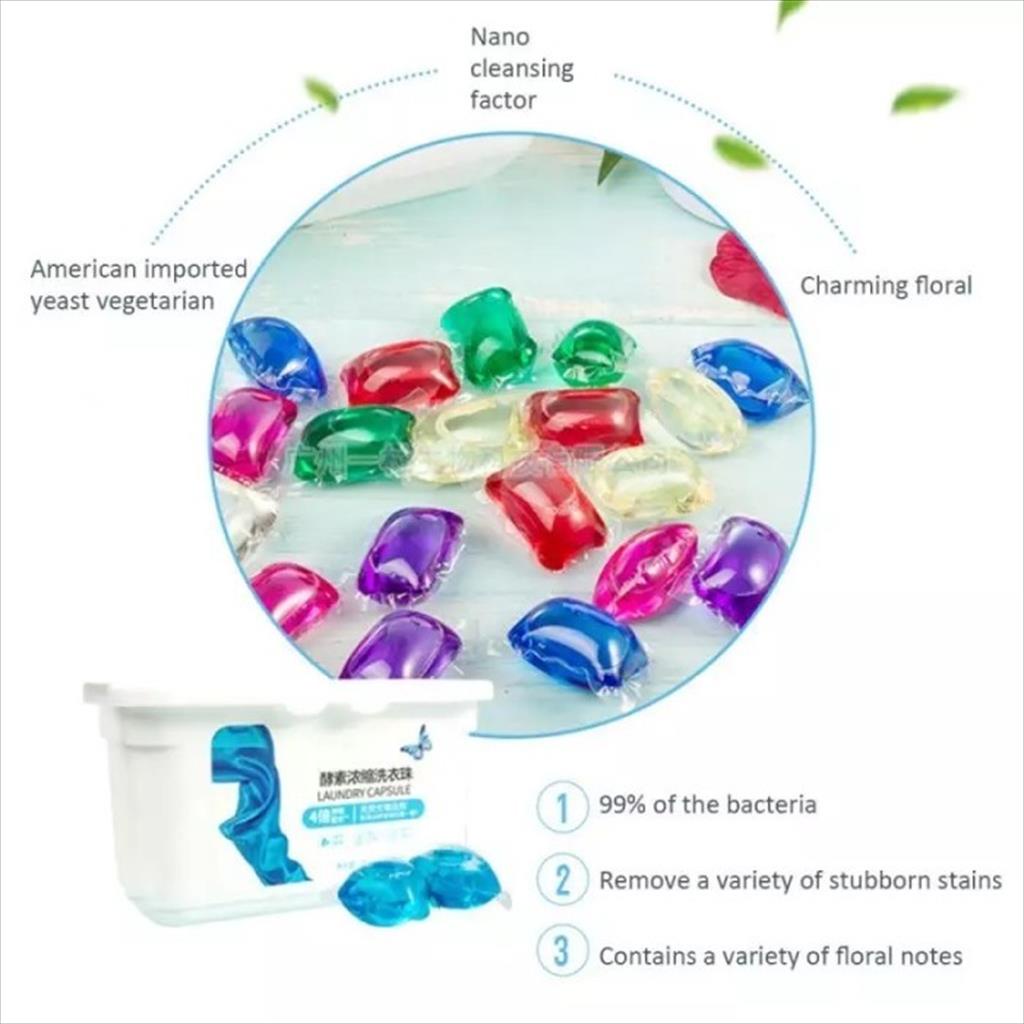 OTS 615 - Sabun Ajaib Deterjen Laundry Magic Soap Gel Ball Kapsul Mesin Cuci New