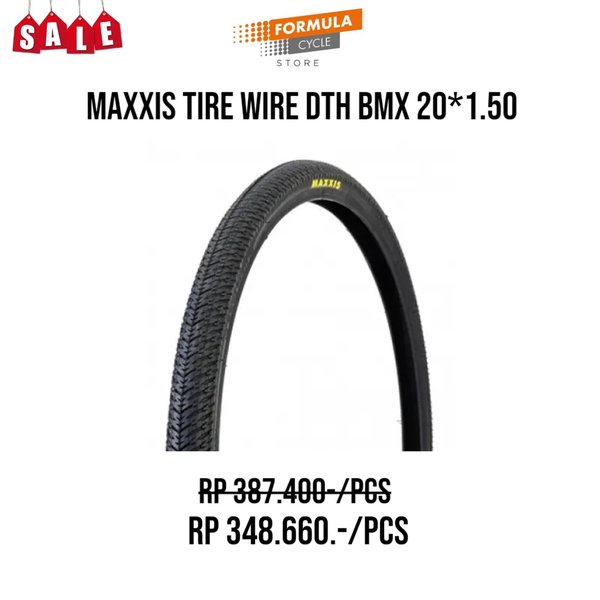 BAN LUAR MAXXIS WIRE DTH BMX 20x1.50