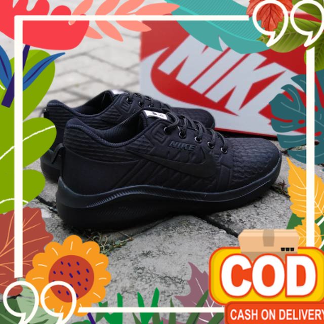 Bersih sol tidak licin / SEPATU SEKOLAH HITAM POLOS - N1K CASUAL SNEAKERS PRIA WANITA
