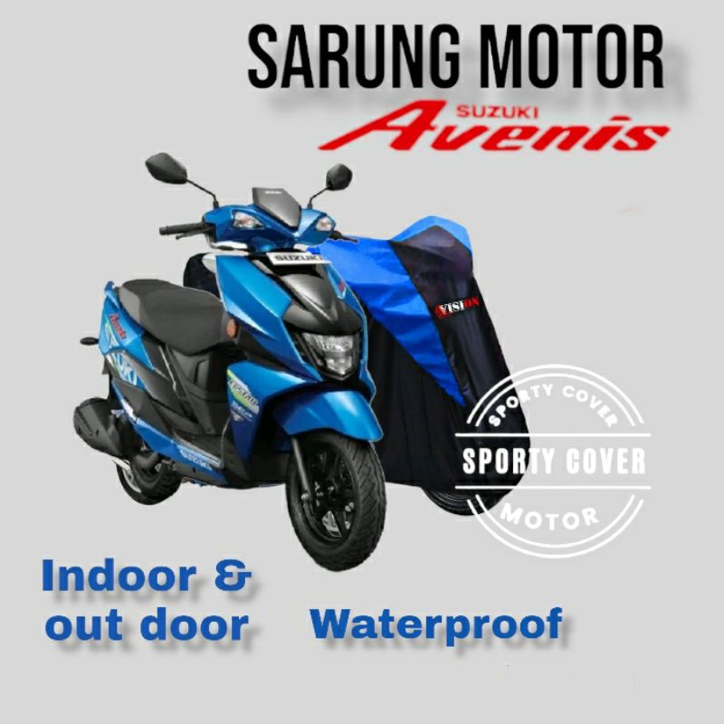 Sarung Motor Suzuki Avenis Cover Motor Avenis Pelindung Tutup  Selimut Avenis.