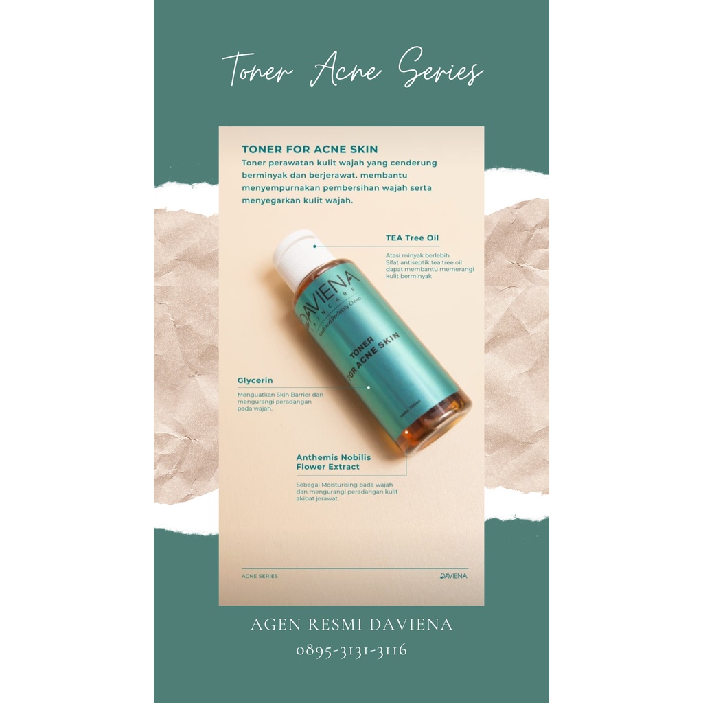 Acne Series By Daviena Skincare