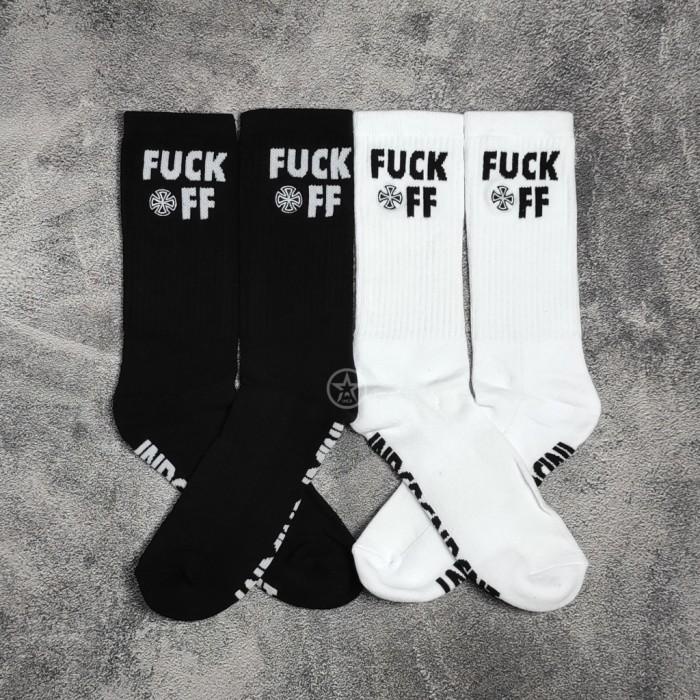 Independent Trucks Fvck Off Crew Socks Baru