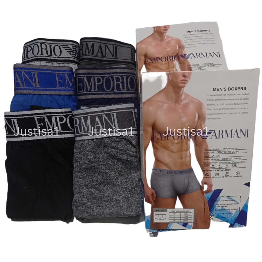 EMPOR..PER 3 PCS BOXER PRIA DEWASA // SEMPAK LAKI LAKI TERMURAH