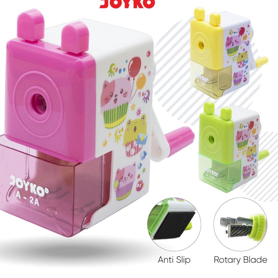 

Serbu Murah Sharpener Rautan Serutan Putar Joyko A-2A