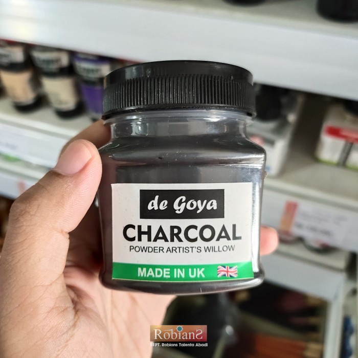 

Charcoal Serbuk Arang Gambar - De Goya Charcoal Powder Uk. 30 Gram