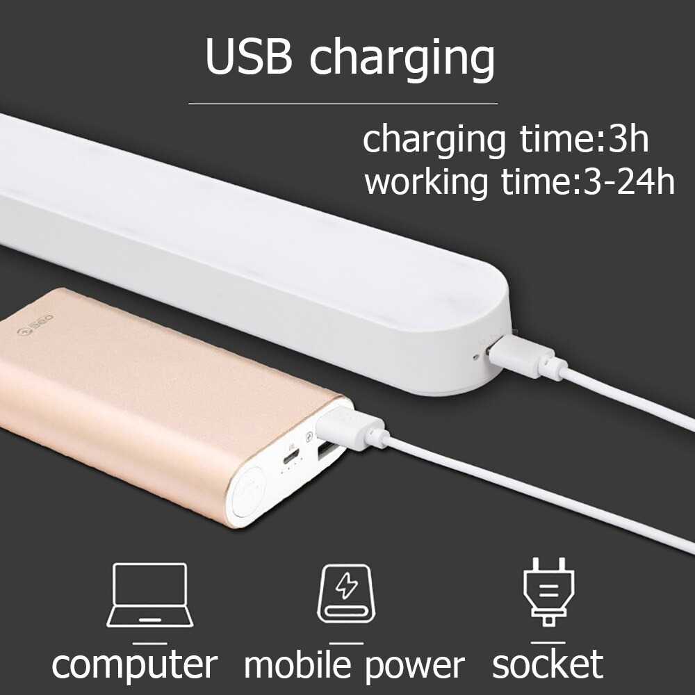 Lampu Baca LED Dimming USB Desk Lamp Remote Control 5V 2143