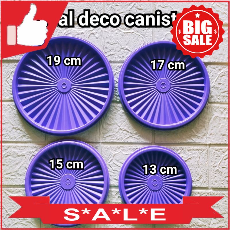 TUPPERWARE SPAREPART SEAL TUTUP DECO 1PC TUPPERWARE ORIGINAL