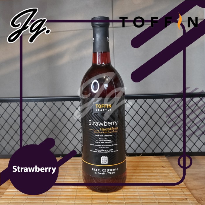 

SIRUP TOFFIN FLAVOURED SYRUP STRAWBERRY 750 ML