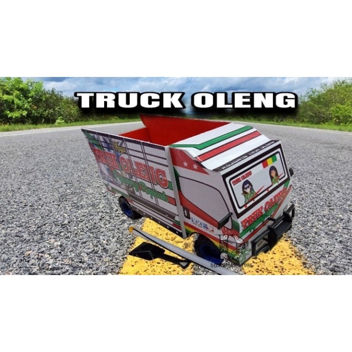 TRUCK OLENG MATERIAL KAYU MAINAN MOBIL TRUCK OLENG TERBARU