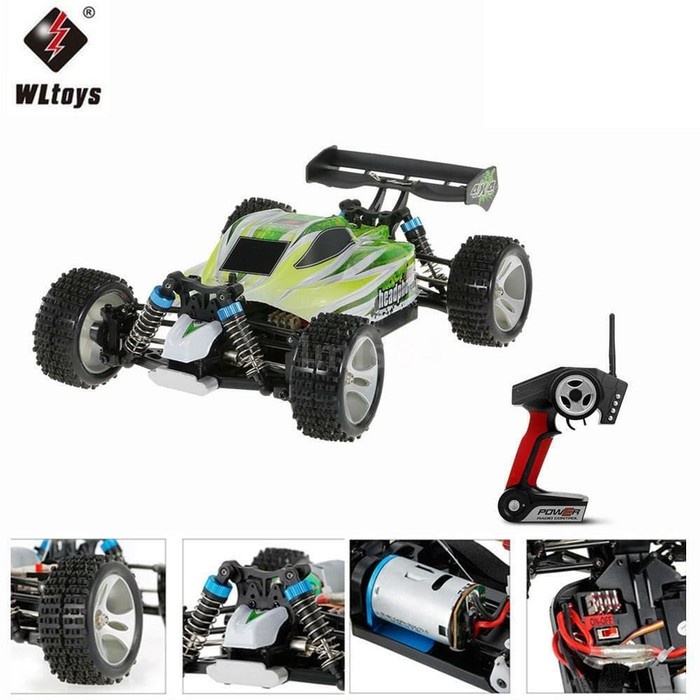 TERPERCAYA MOBIL RC REMOTE CONTROL WL TOYS VORTEX A959-B RTR 1/18 TERMURAH
