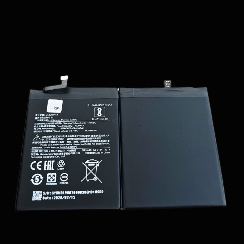 BATERAI BN54 FOR XIAOMI REDMI 9 / REDMI NOTE 9