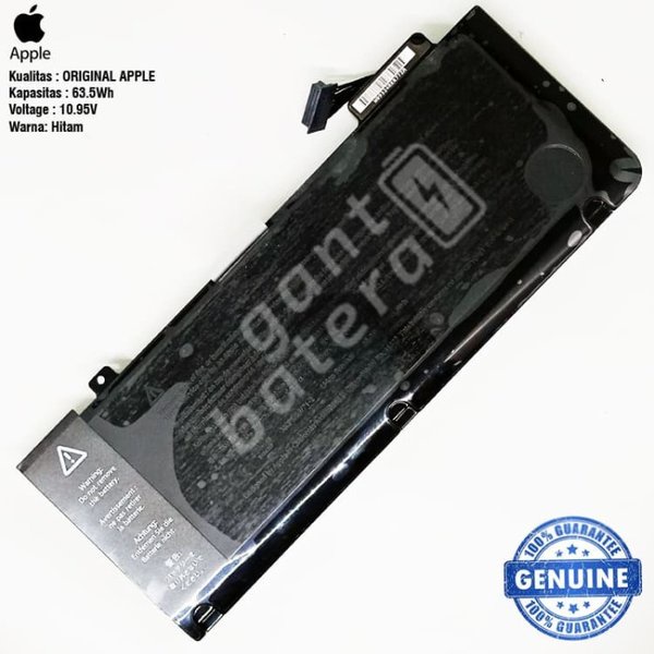 BATERAI MACBOOK PRO 13&quot; A1278 A1322 (2009-2012)