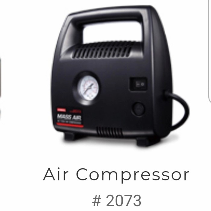 AIR COMPRESSOR PORTABLE COIDO 2073 POMPA ANGIN BAN. LISTRIK AC BKN DC