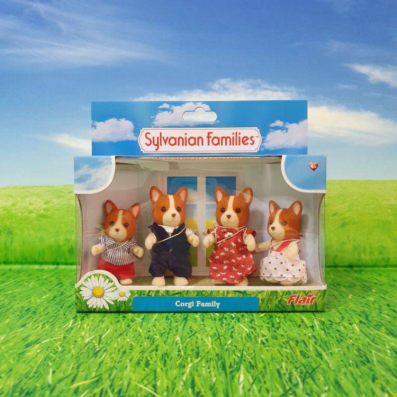 Sylvanian Families Corgi Family Handgrip