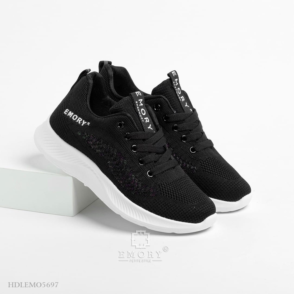 SEPATU WANITA EMORYSTYLE  Flexknit Sneakers #Snexmory  HDLEMO 5697 MB