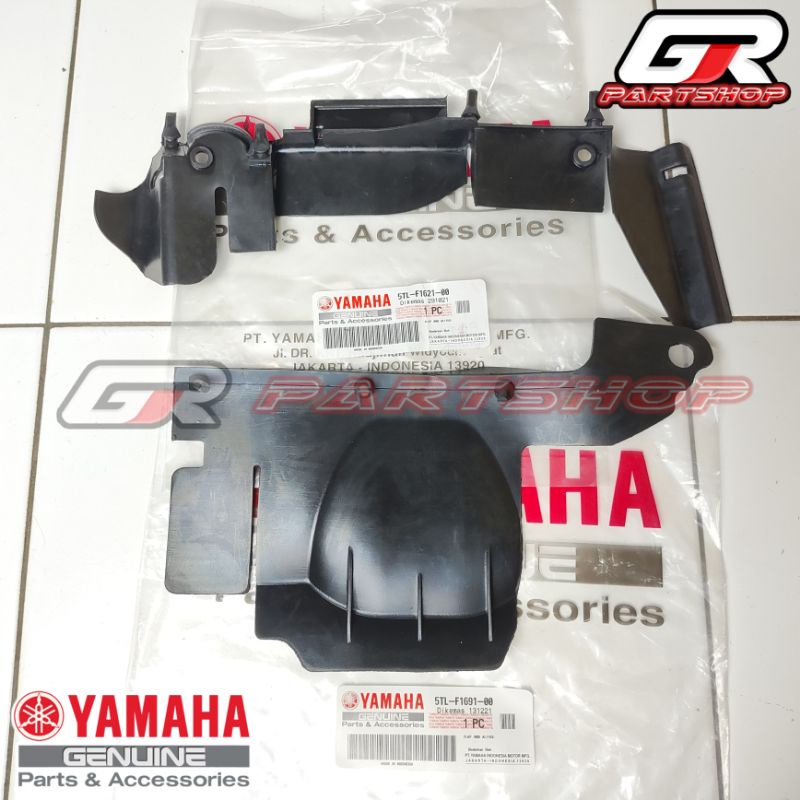 karet flap lumpur atas bawah mio sporty smile ori ygp original yamaha