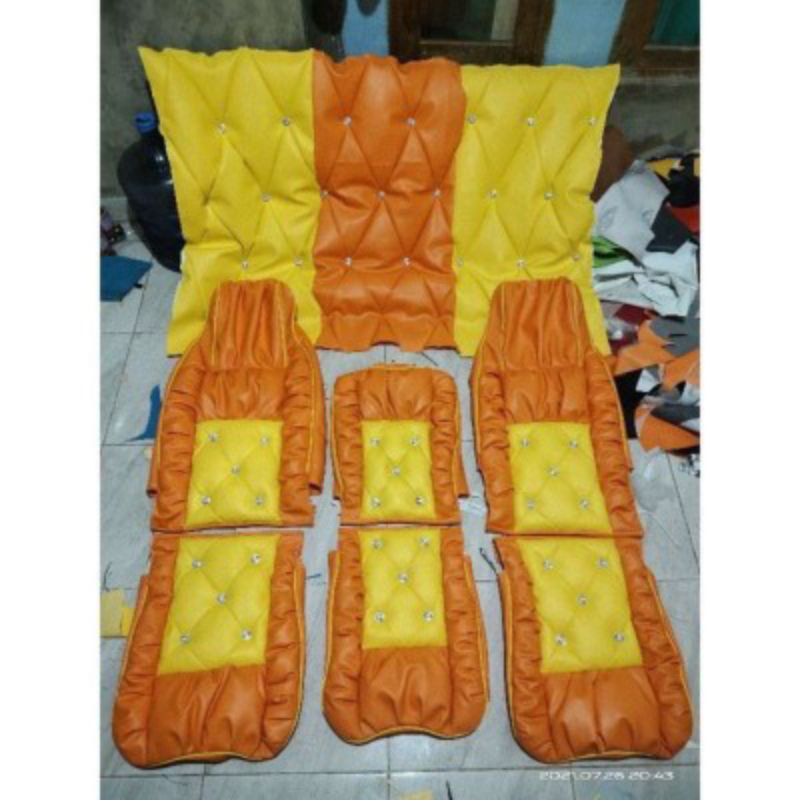 Sarung jok, & plafon truk Canter/Ragasa/Elf giga/Hino dyno/Hino Dutro variasi sofa