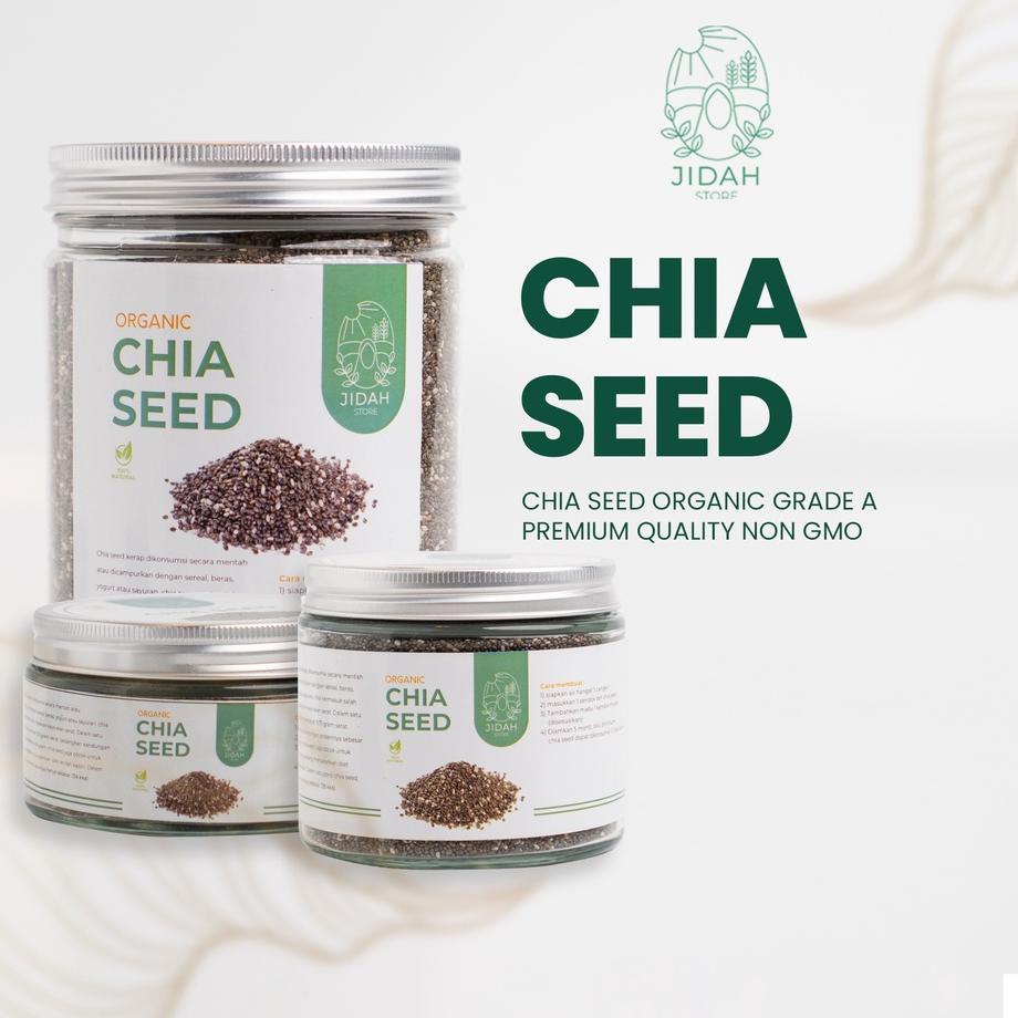 

FIA565 Chia seed organic Grade A Premium quality non GMO cia seed biji chia selasih chia sead original |||