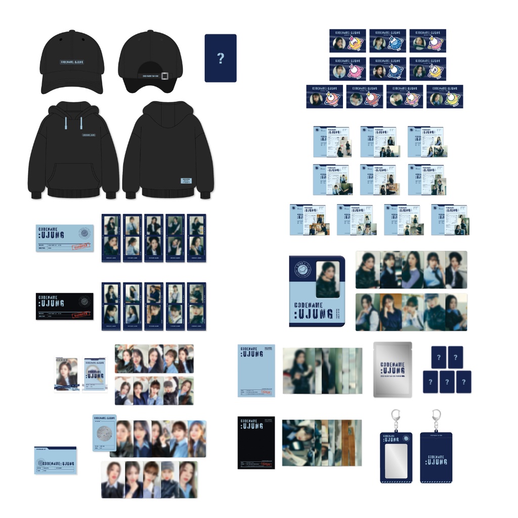 [PO] WJSN 2023 Fancon Codename: Ujung MD - Hoodie/Ball Cap/Wappen Pin Button/Postcard/Photocard/Prof