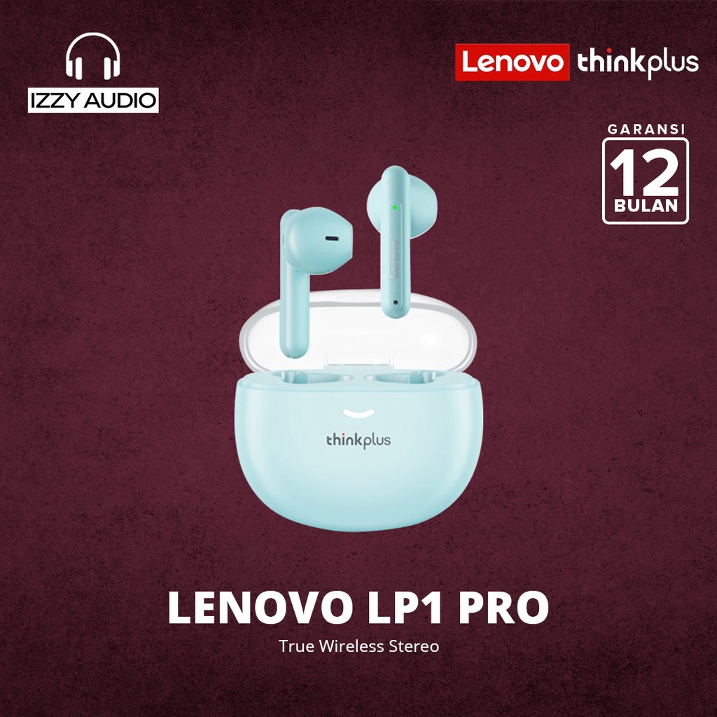 Thinkplus Lenovo LP1 Pro True Wireless Bluetooth Earphone TWS - Blue