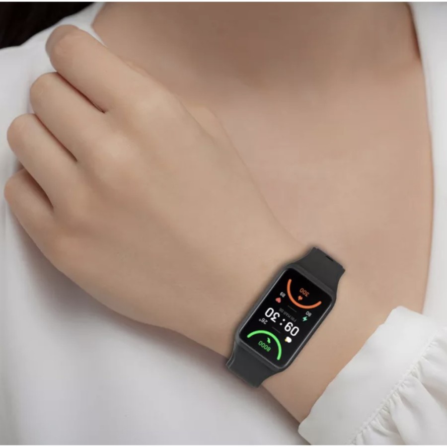 Oppo Band 2 Strap Silikon Tali Jam Karet Rubber Silicon Strep Band2 Soft