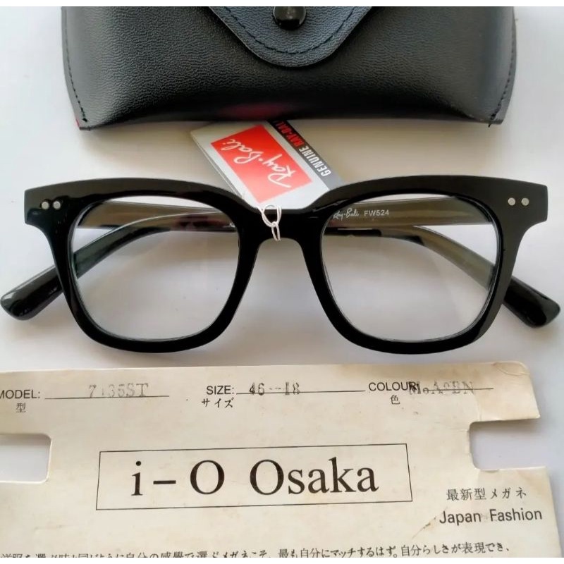 Wayfarer sunglassesBrand: Ray.Bali FW524
Frame optyl
Engsel besi,stainless steel
Rare/limited editio