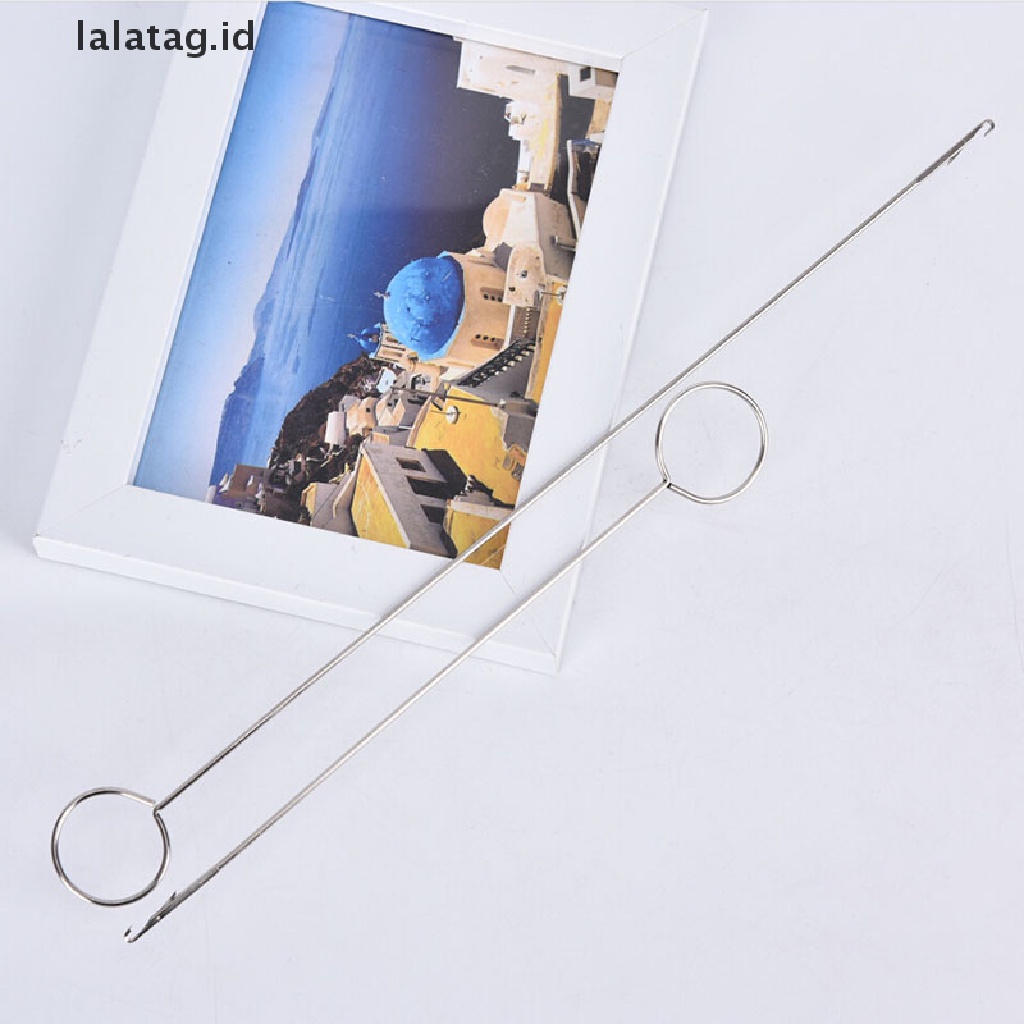 [lalatag] Stainless Steel Jahit Loop Turner Hook Bordir DIY Alat Kerja [ID]