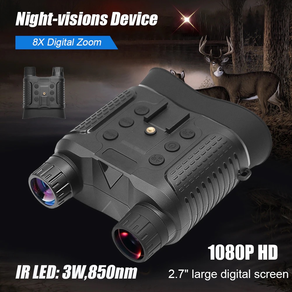 NV8160 - Night Vision Infrared Binoculars 8x Zoom - 1080P Recording - TEROPONG DENGAN INFRAMERAH - BISA UNTUK MALAM HARI