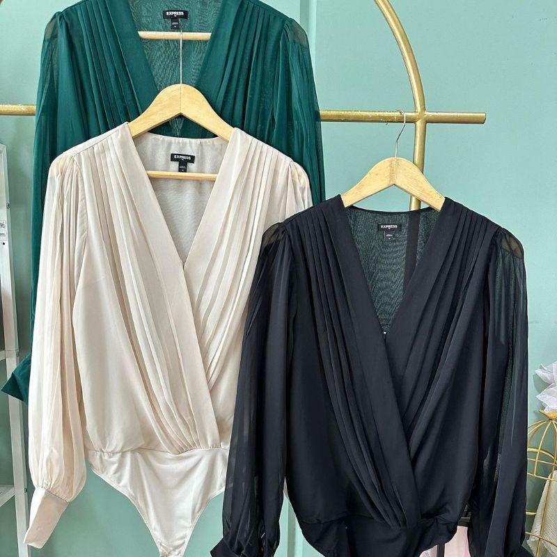 Wrap blouse exp