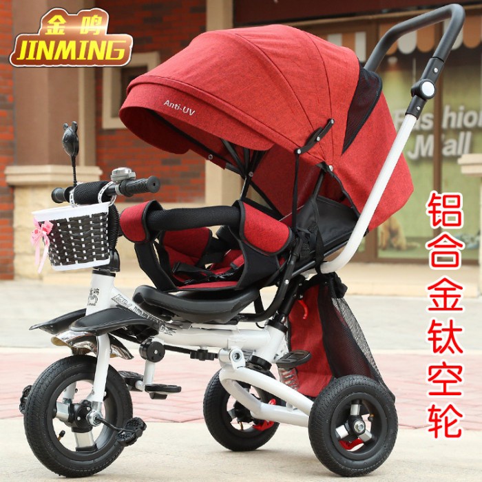 Unik Sepeda Roda Tiga Tricycle import sepeda stroller anak sepeda bayi roda Berkualitas
