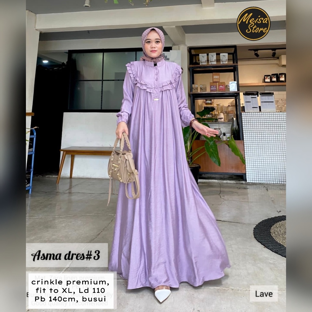 ASMA DRESS #3 by jasmine crinkle premium