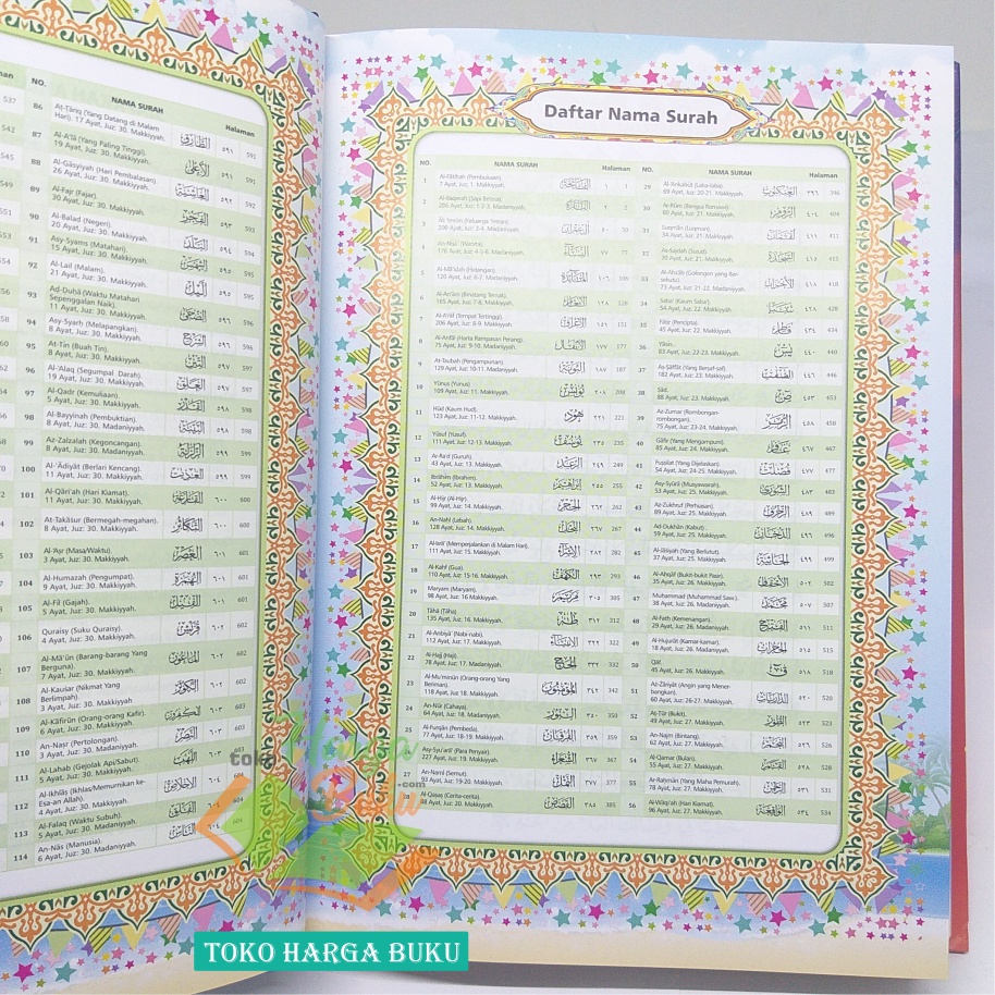 Al-Quran Al-Hufaz JUNIOR A5 HC Al Qur'an Hafalan For Kids untuk Anak Al Hufazh Mudah dan Paham dengan Terjemah dan Tajwid Warna Mushaf Al-Qur'an Hafalan Mudan dan Mutqin Rasm Usmani Standar Indonesia Penerbit Cordoba