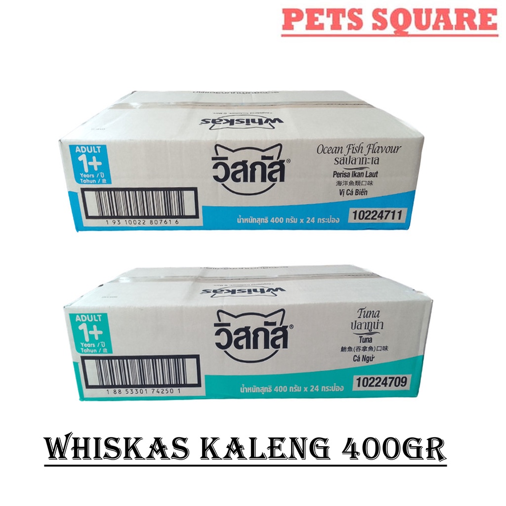WHISKAS KALENG 400GR ALL VARIAN (GRAB/GOSEND)