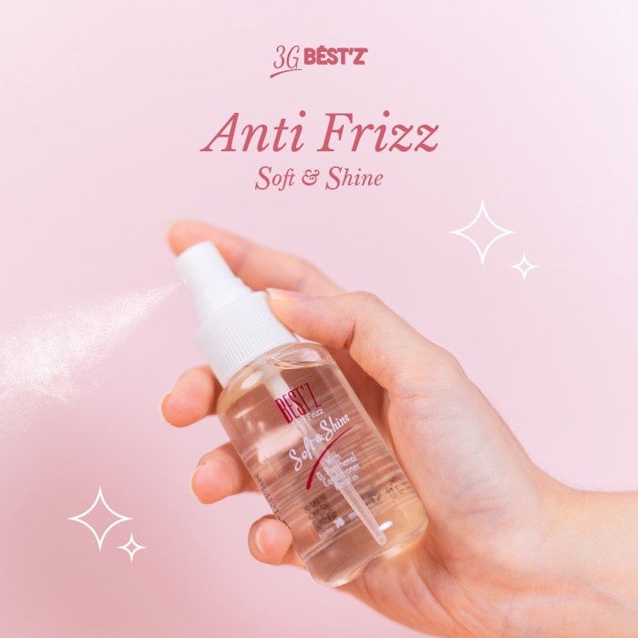 SPRAY RAMBUT BESTZ ANTI FRIZZ SOFT N SHINE KERATIN 120ML