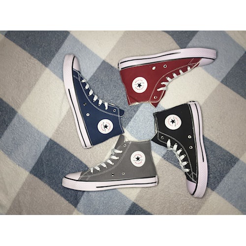 Sepatu converse pria converse 70s tinggi all star cowok sneakers warna hitam