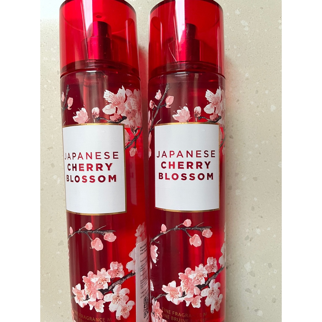 Jual BATH & BODY WORKS BODYMIST JAPANESE CHERRY BLOSSOM 236ML | Shopee ...