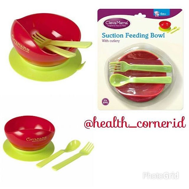 Clevamama Suction Feeding Bowl - Mangkok Baby Anak