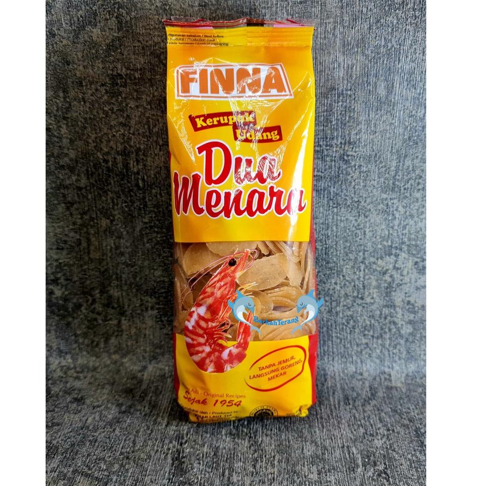 

Sale ★★ FINNA Kerupuk Udang DUA MENARA Enak 380gr BPOM RESMI ✉