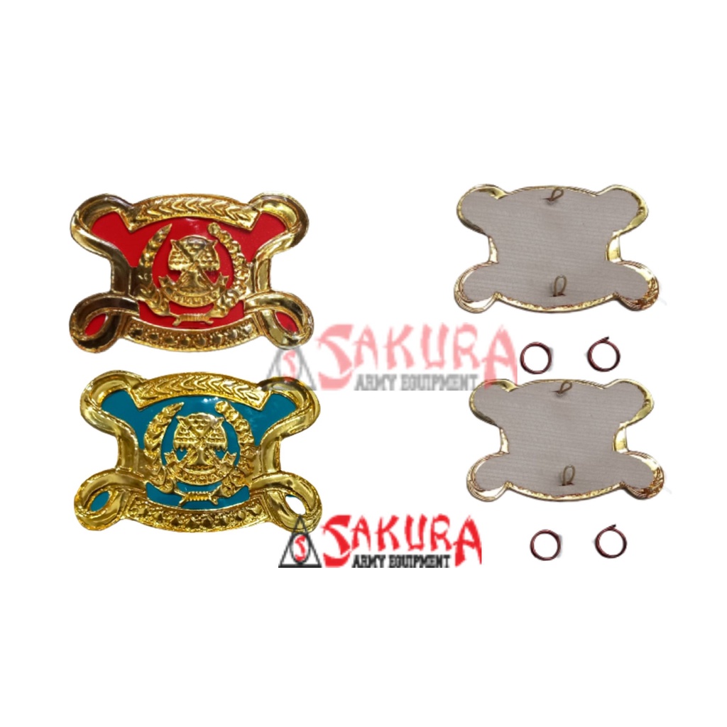 Emblem Linmas Emblem Baret Linmas