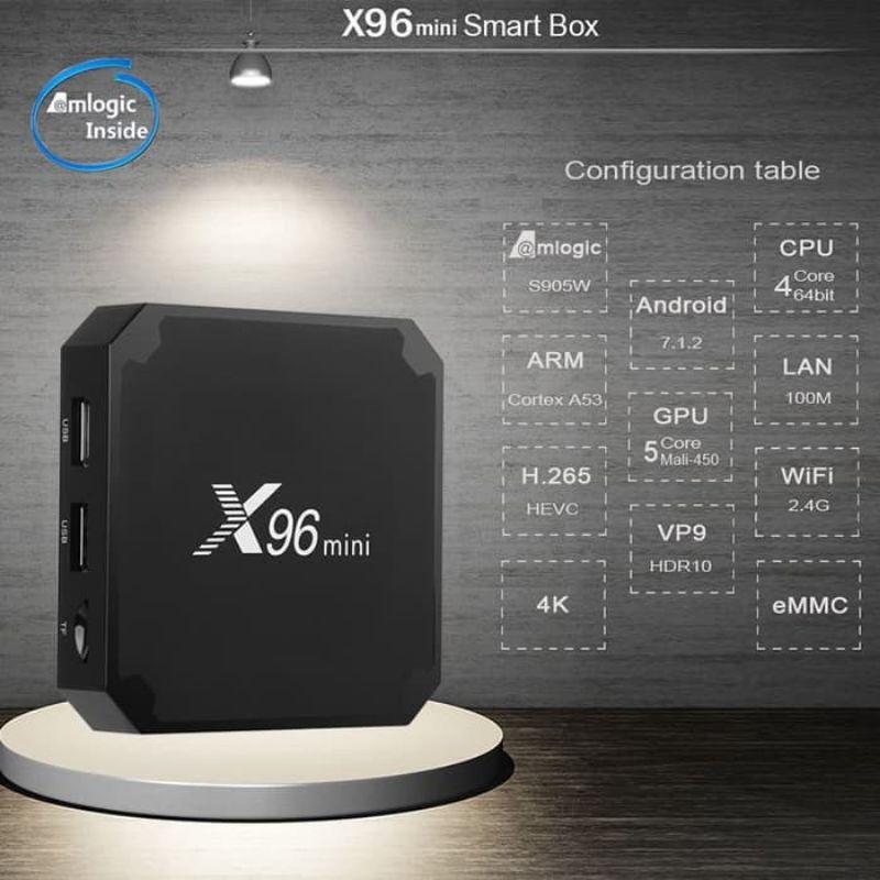 Stb Android Tv Box x96Q Android Tv X 96Q