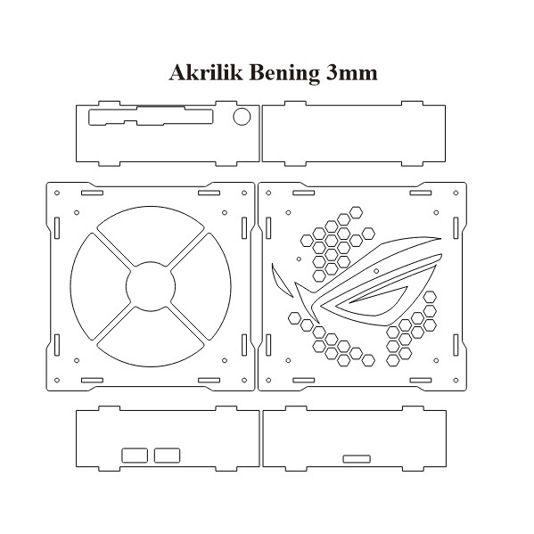 Custom Casing Akrilik