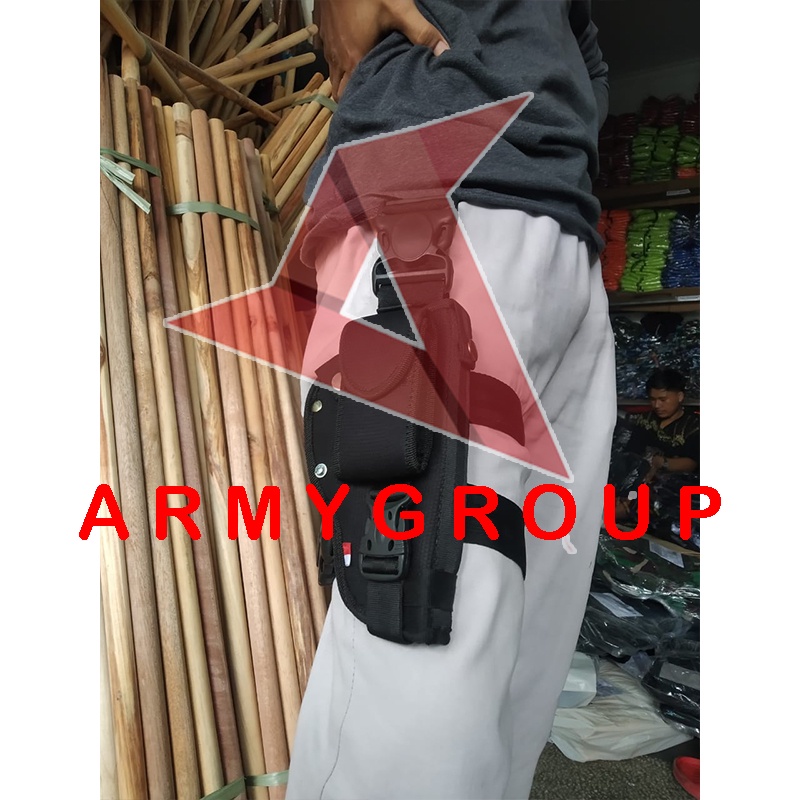 HOLSTER PJD/SARUNG PISTOL PAHA/TEMPAT PISTOL PJD/HOLSTER PAHA UNIVERSAL