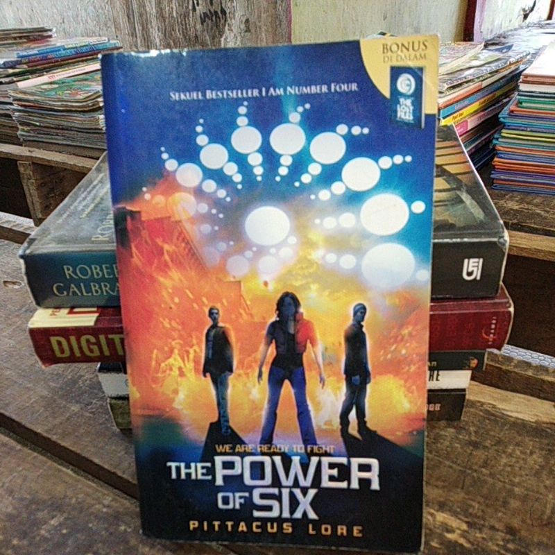 novel populer ori the power of six PITTACUS LORE
