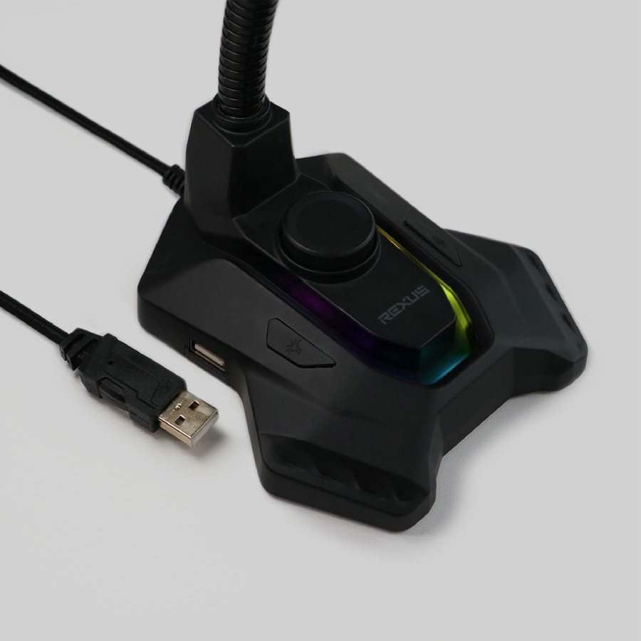 Rexus Xora DM1 RGB Gaming Microphone
