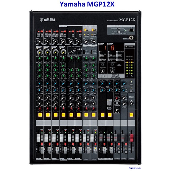 audio mixer yamaha mgp 12x/mgp12x/mgp12 x ( 12 channel ) GRADE A